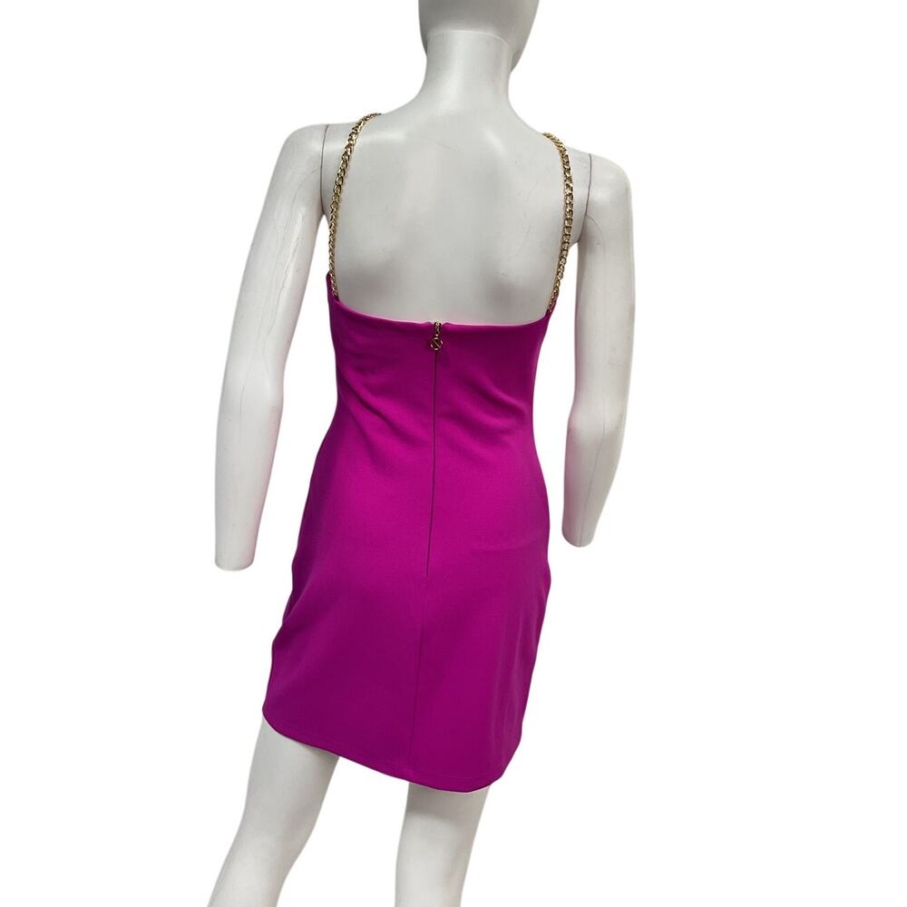 Nookie Chic Magenta Estella Mini Dress Size M NWT - Picture 3 of 4